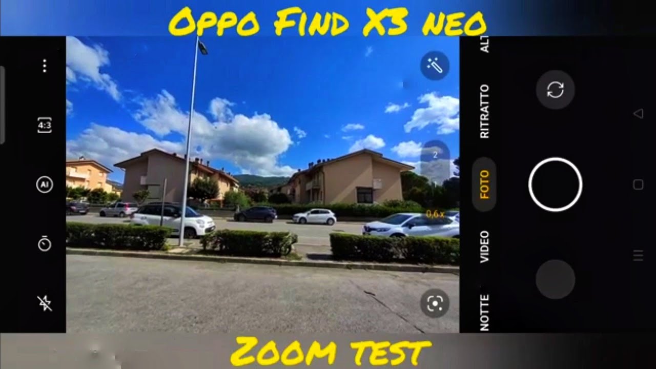 Oppo Find X3 Neo zoom test, 20X • 50Mpx