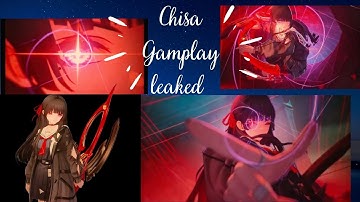 CHISA GAMPLAY LEAKED ULT ANIMATION @WutheringWaves #wuwa #chisa #leaks#viralvideo 
