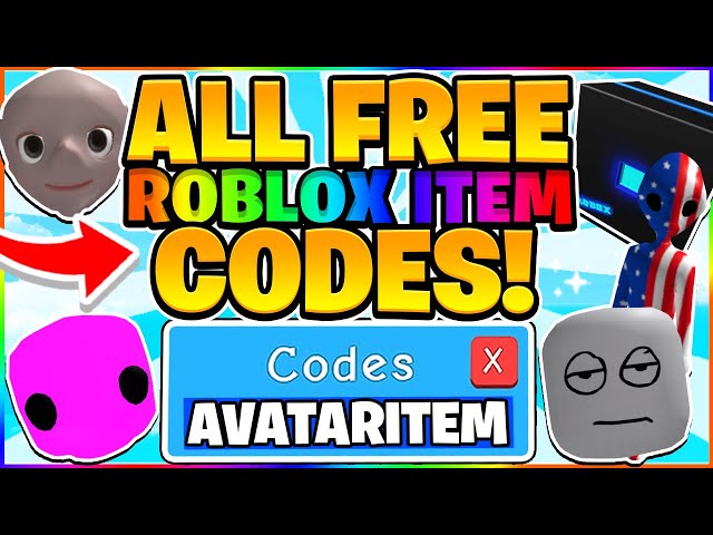ALL 2023 FREE ROBLOX ITEM PROMO CODES! 