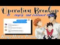 Operation "Breakup" | KageHina Prank (FUNNY) | ft. Angry and Confused Noya | Haikyuu!! Texting