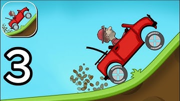 Hill Climb Racing - Gameplay Walkthrough Part 3 - Jeep (iOS, Android)