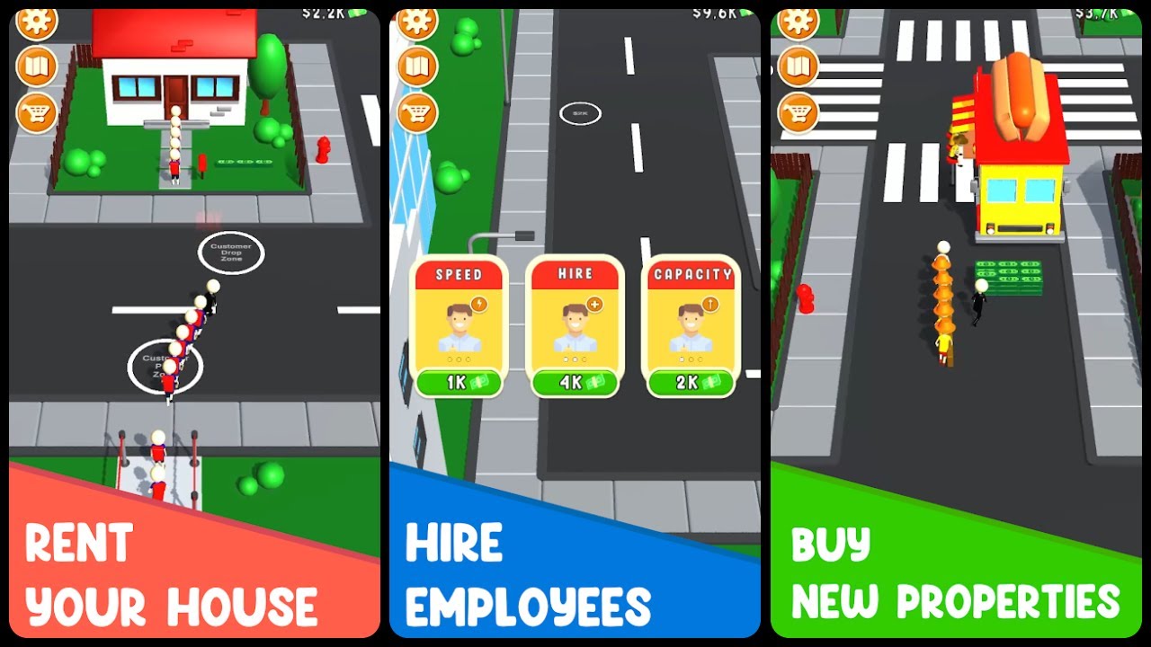 Idle BnB game Mobile Video Game | Gameplay Android