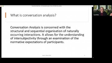 Examining telehealth in practice using conversation analysis