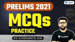 Prelims MCQs Practice by Siddharth Singh | UPSC CSE