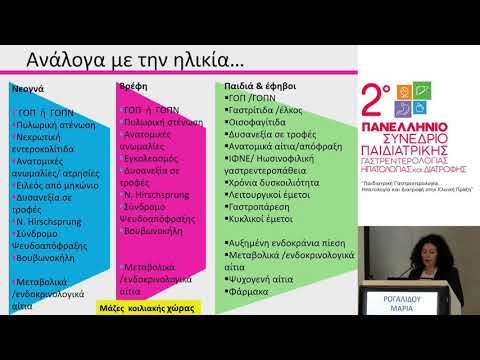 Ρογαλίδου Μαρία | Υποτροπιάζοντες έμετοι στα παιδιά