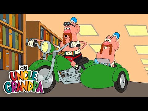 Library Chase I Uncle Grandpa I Cartoon Network