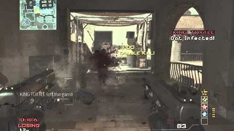 Mw3 infected masacure 7 man kill feed final kill