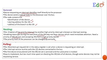 When dealing with multiple device interrupts which mechanism is easy to implement?