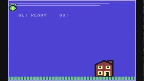 C64 Basic example program Sprites and Sound