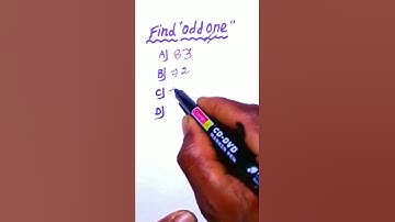 "Find Odd One" 😐 #shorts