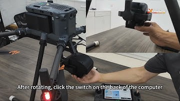 Learn how to turn on the M350 drone with Hyperspectral Camera FS camera  | Tutorial | Xboom