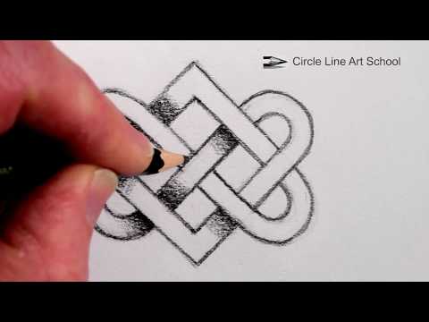 How To Draw A Celtic Knot Step By Step Youtube