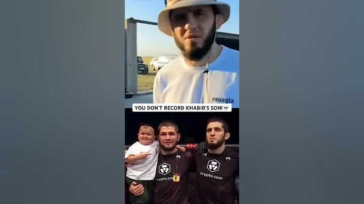 ISLAM CATCHES CAMERAMAN RECORDING KHABIB’S SON