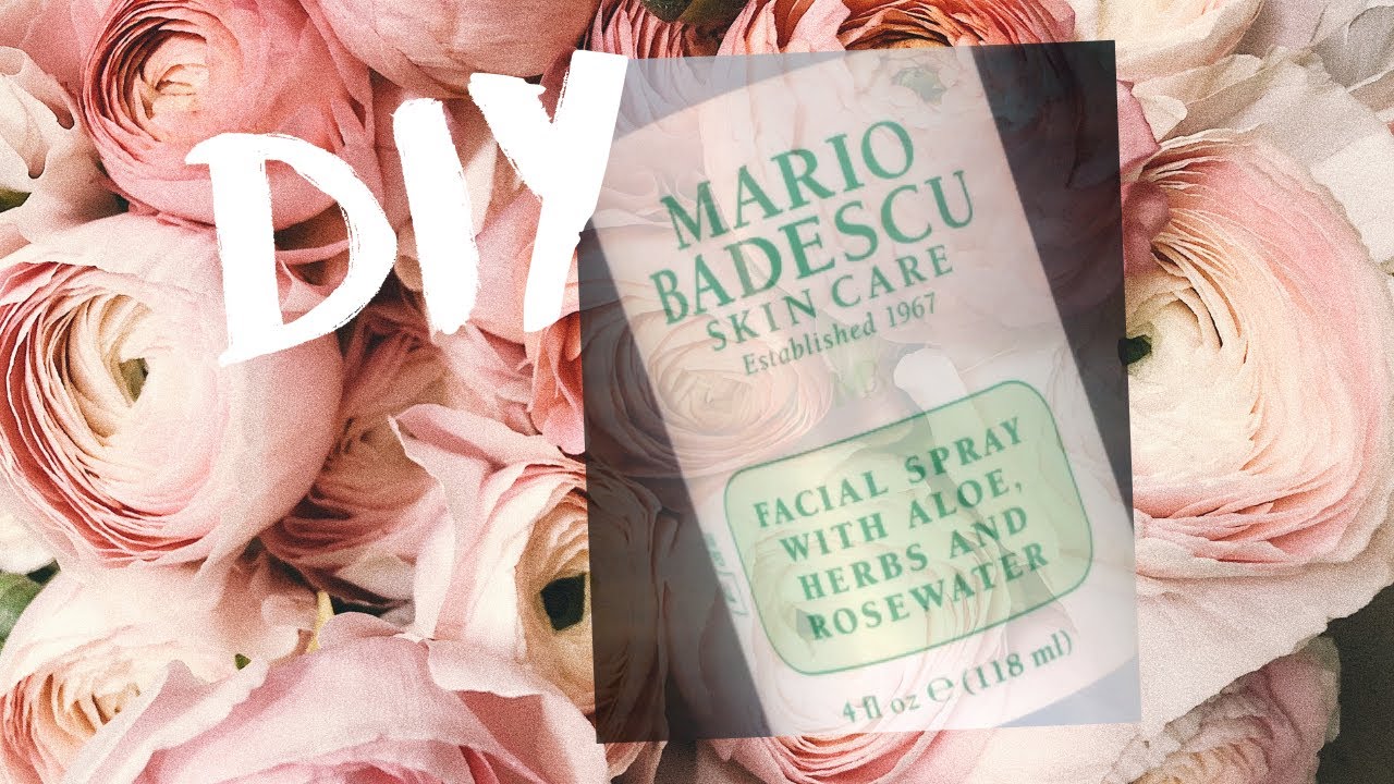 DIY Mario Badescu Spray