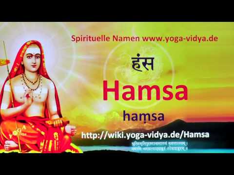 Spiritueller Name Hamsa    - Bedeutung und Übersetzung aus dem Sanskrit