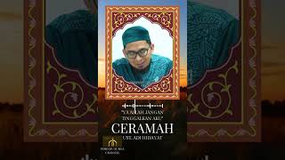 Ya Allah Jangan Tinggalkan Aku shorts uah2023 ceramahsingkat