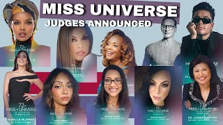 Judges ANNOUNCED for Miss Universe! (Who they are going to CROWN!)