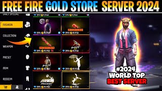 BEST GOLD SERVER OF FREE FIRE IN 2024 😱😍 || FREE FIRE CHINA, TAIWAN, JAPAN SERVER | GARENA FREE FIRE