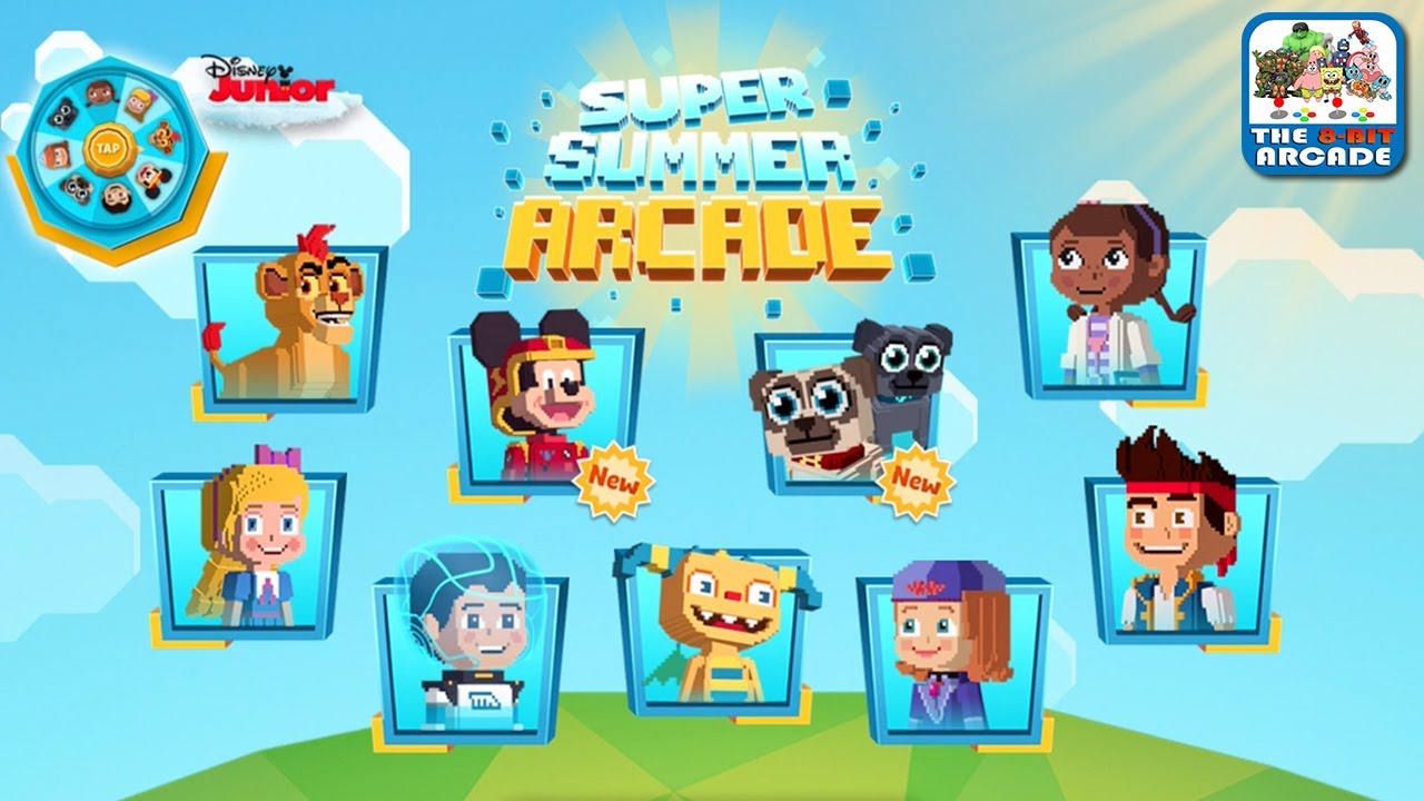 Super Summer Arcade: Puppy Dog Pals Solving Puzzles (Disney Junior Games) -...