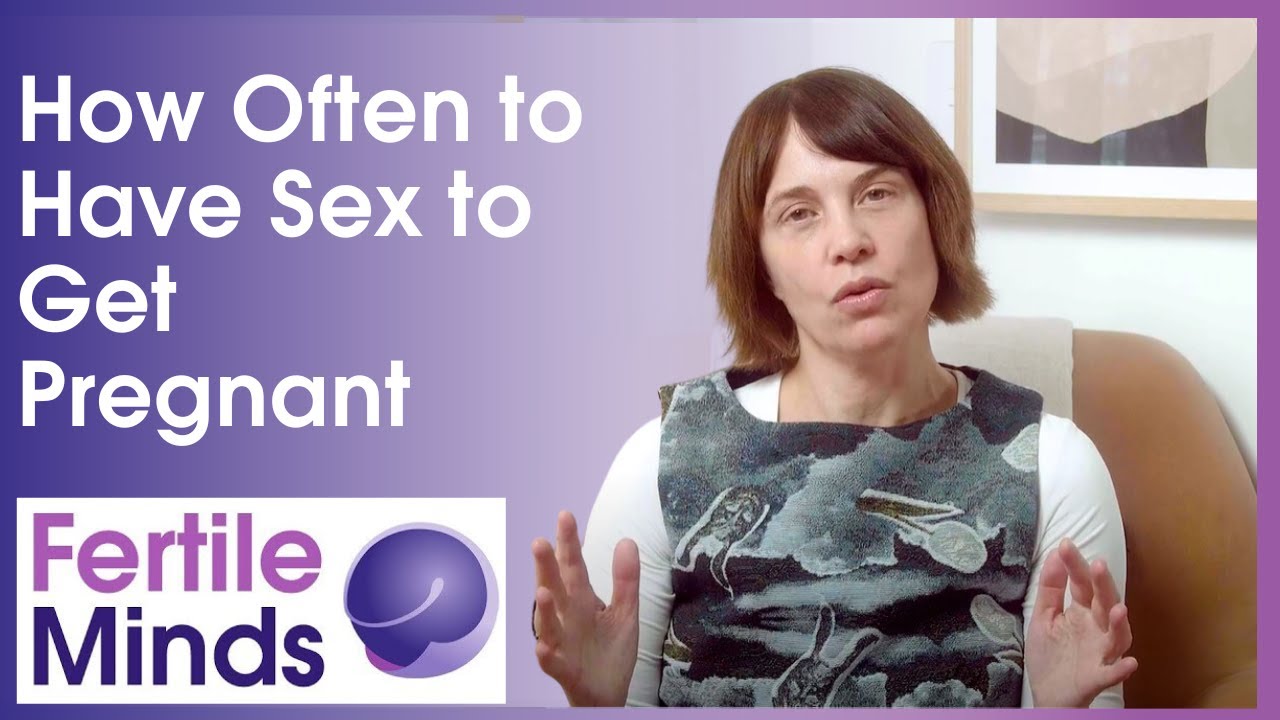 ⁣How Often to Have Sex to Get Pregnant - Fertility Facts