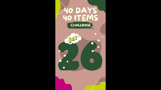 Day 26 - 40 Days 40 Items Challenge #declutteringtips #declutteryourlife #declutteringchallenge by The Declutter Hub 119 views 2 months ago 1 minute, 29 seconds