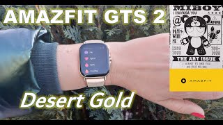 xiaomi amazfit gts 2 desert gold