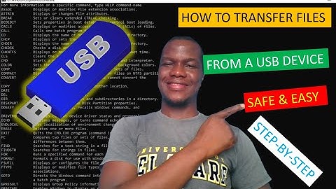 Safe USB file transfer