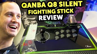 Jebailey Reviews the QANBA Q8-GR Silent Arcade Joystick for PC.