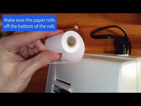 Instrucciones Para Reemplazar El Rollo De Papel En Un Sharp El-1801v