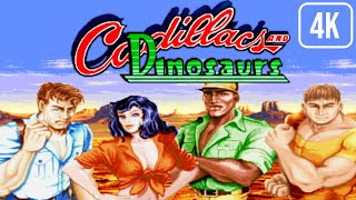 Cadillacs and Dinosaurs [enhanced graphics][4K] - Gameplay Wlakthrough