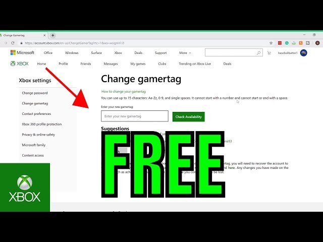 How to Change Your Xbox Gamertag on PC! 