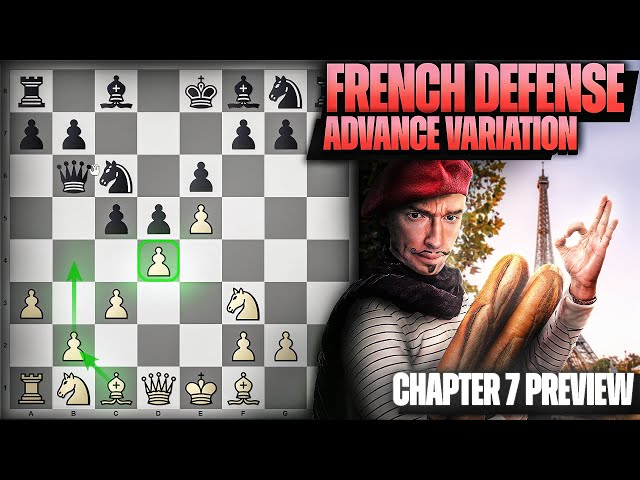 French Defense Advance Variation for White 