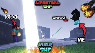 I JOINED ILLEGAL TEAM  on Deadliest Minecraft SMP  || DandSMP #lifestealsmp