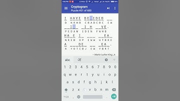 Cryptogram Puzzle #31 Android Quote Answer