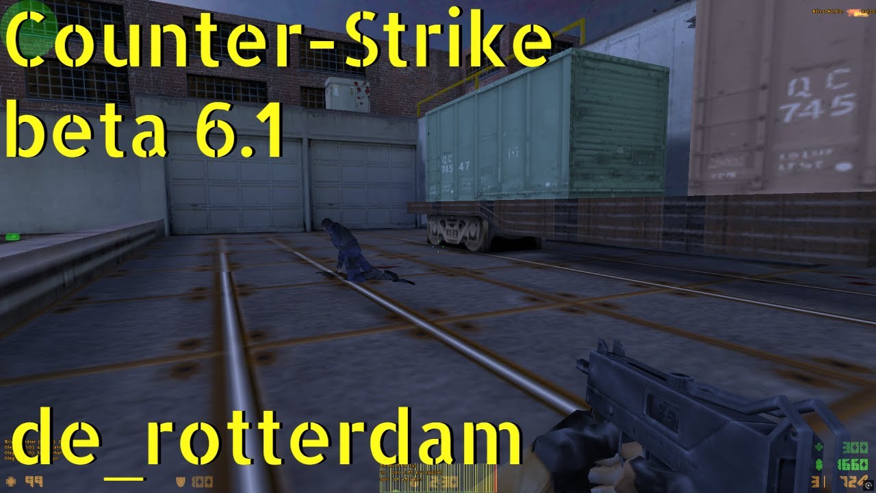 Counter-Strike beta 6.1 de_rotterdam online gameplay - January 2026