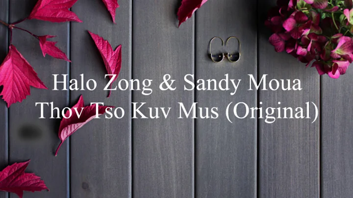 Halo Zong & Sandy Moua   Thov Tso Kuv Mus (Officia...