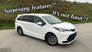 WHY the 2021 Toyota Sienna Hybrid LE is NOT a base model!!