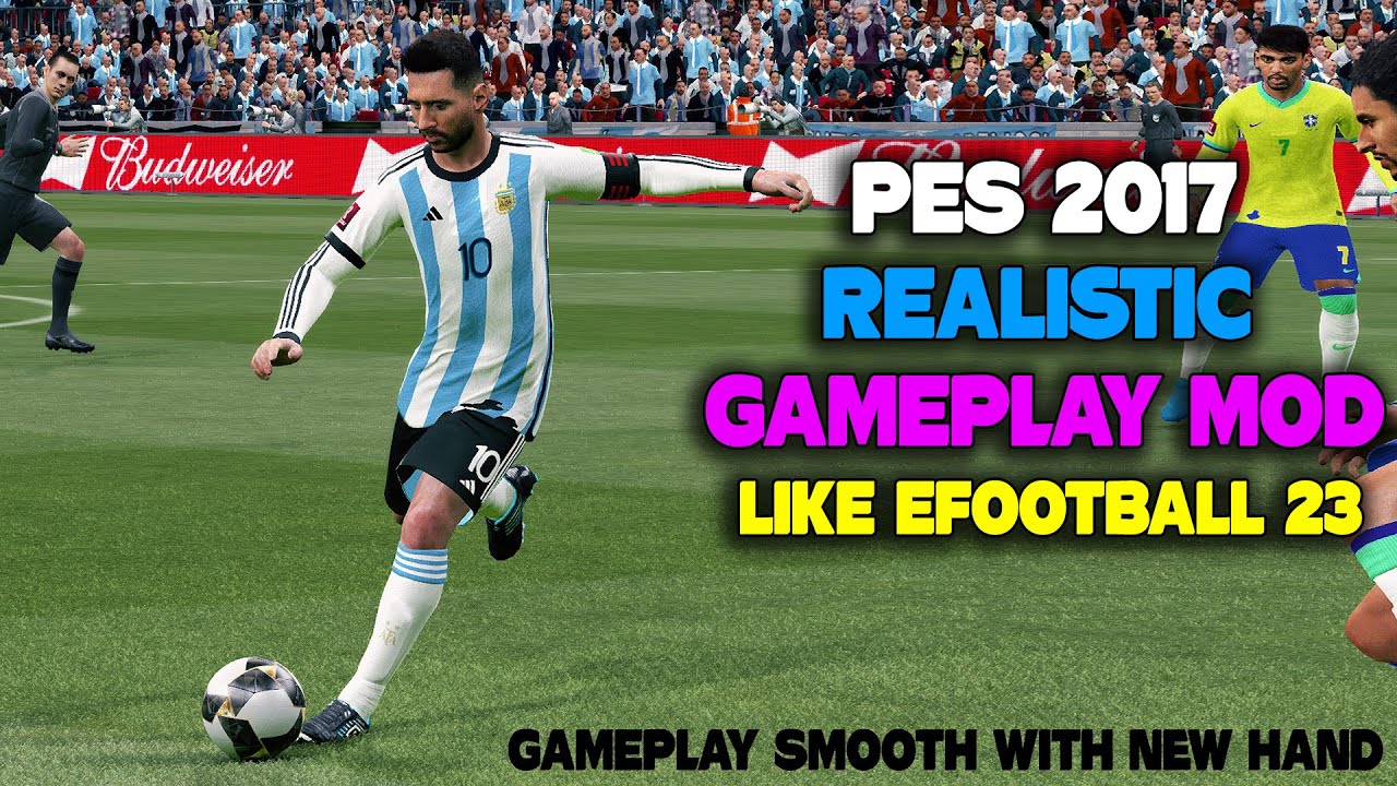 PES 2017 Aggresive Gameplay Mod V7 by PESNewupdate ~