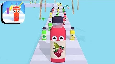 juice 🧃 run noob vs pro vs hacker all max level iOS trailer gameplay. #juicerun