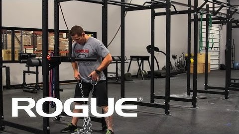 Equipment Demo - Dips With Chains - Rogue Fitness