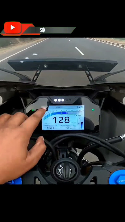 Yamaha R15M❤️ BS7 | New model 2023 | Top speed Test. #status #shorts #viral #bike #subscribe#support