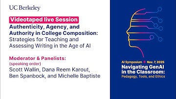 Authenticity, Agency and Authority in College Composition - Navigating GenAI in the Classroom