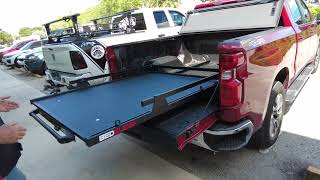 Bedslide 1000CL with Bak Flip MX4 on 22 Chevy Silverado review by C&H Auto Accessories #7542054575