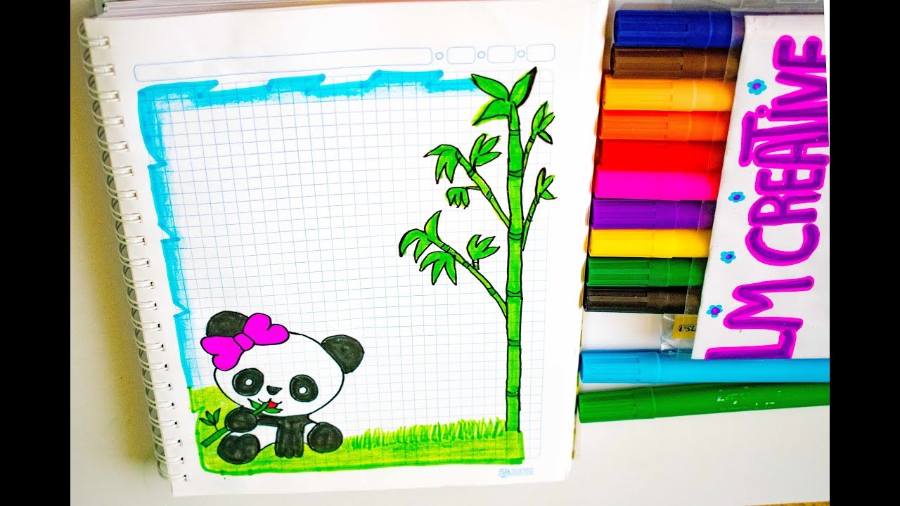 Margenes Para Cuaderno Facil Y Bonito Marco Para Hoja De Cuaderno Vidoe