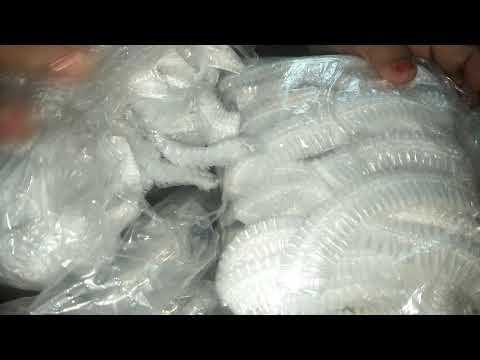 🚿 🚿disposable shower cap review  in Hindi  by Amazon 100 caps only in 300  rupees  use safe