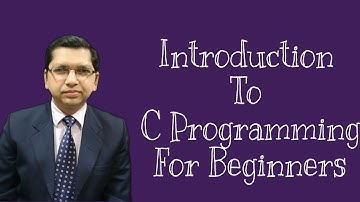 Introduction to C Programming| by Professor Pankaj Kumar Gupta | BIIT