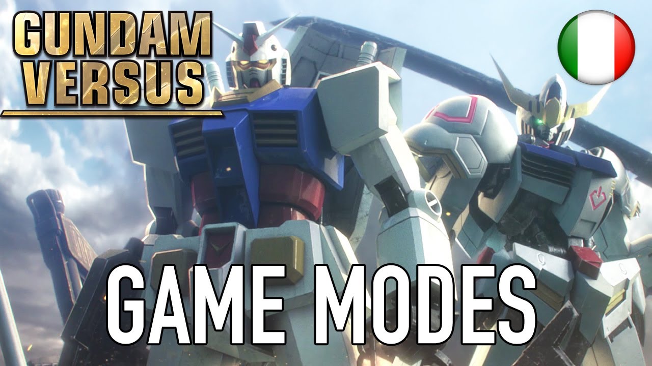 Gundam Versus - PS4 - Game Modes (Italian Trailer)