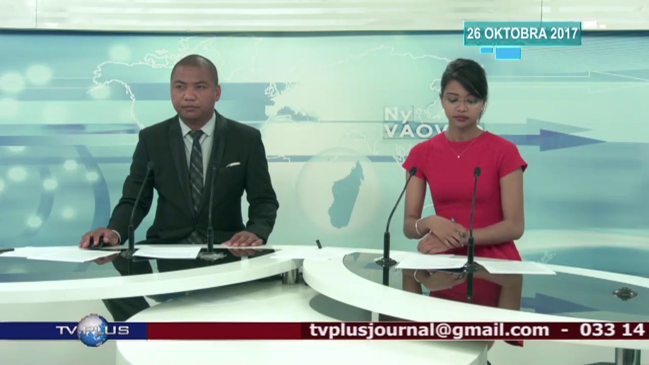 VAOVAO DU 26 OCTOBRE 2017 BY TV PLUS MADAGASCAR - YouTube