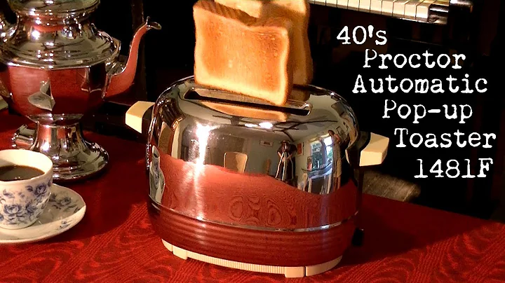 40's Proctor Automatic Pop-up Toaster Model 1481F ...