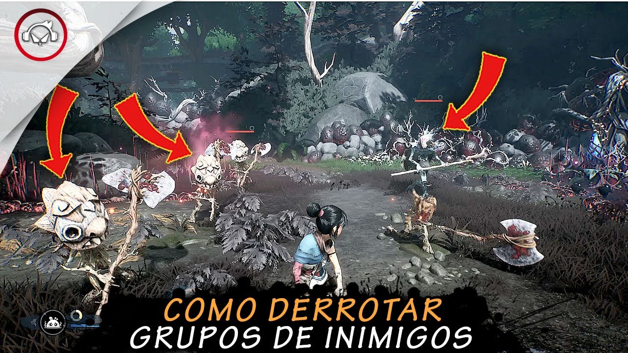 Miniatura do vídeo Kena Bridge Of Spirits, Como derrotar grupos de inimigos | super dica PT-BR